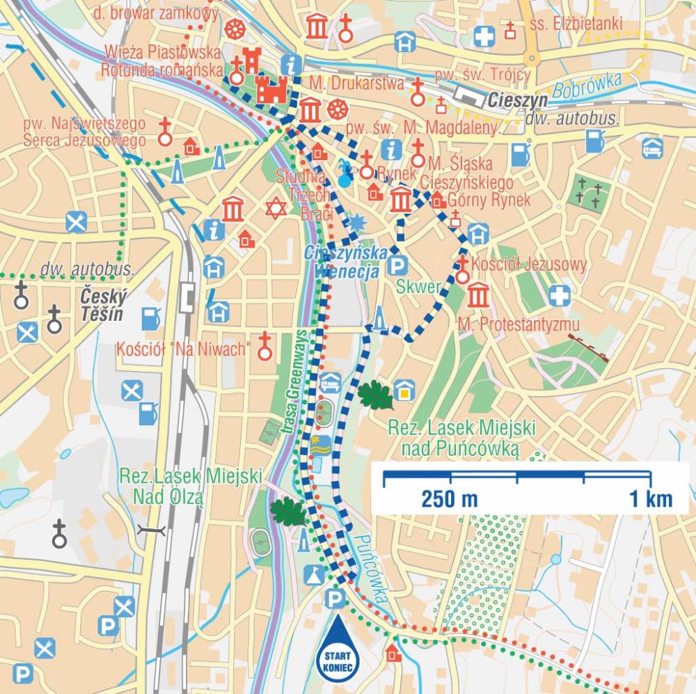 CIESZYN - MIASTO WIELU ATRAKCJI 